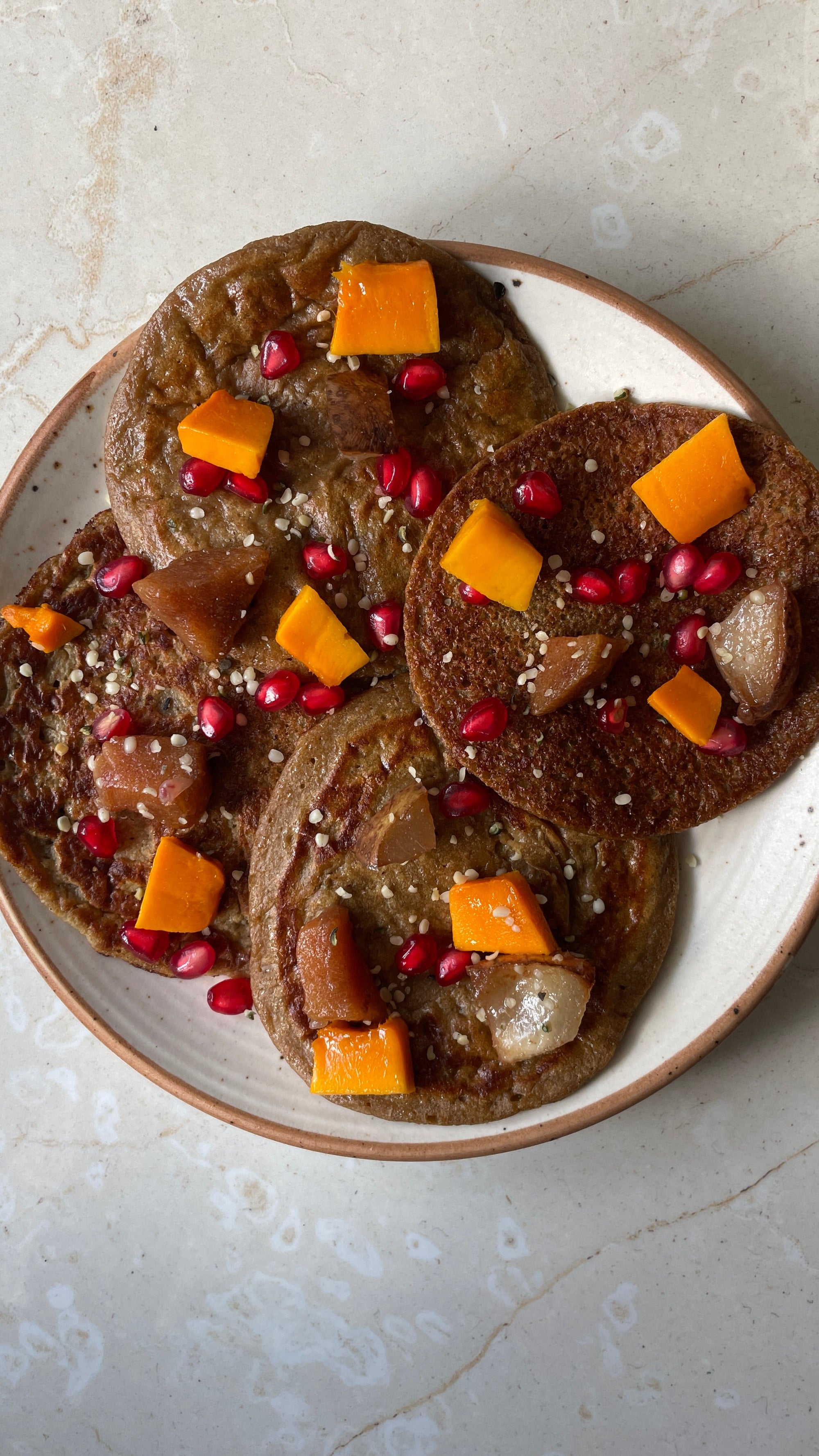 Muesli Oat Pancakes