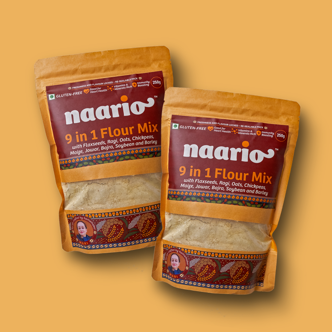 Naario 9-in-1 Flour (Atta) Mix