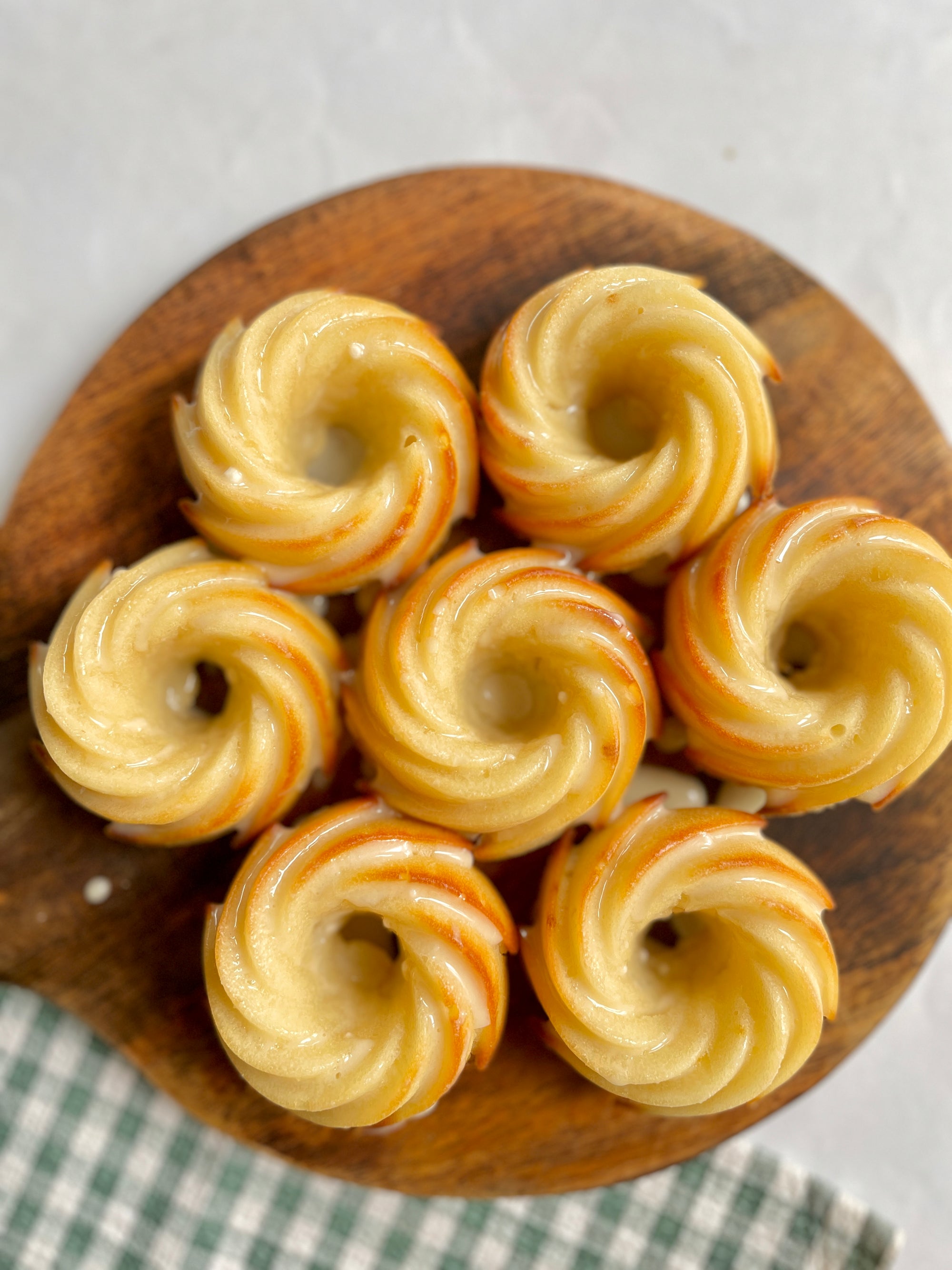 Multigrain Mini Bundt Cakes