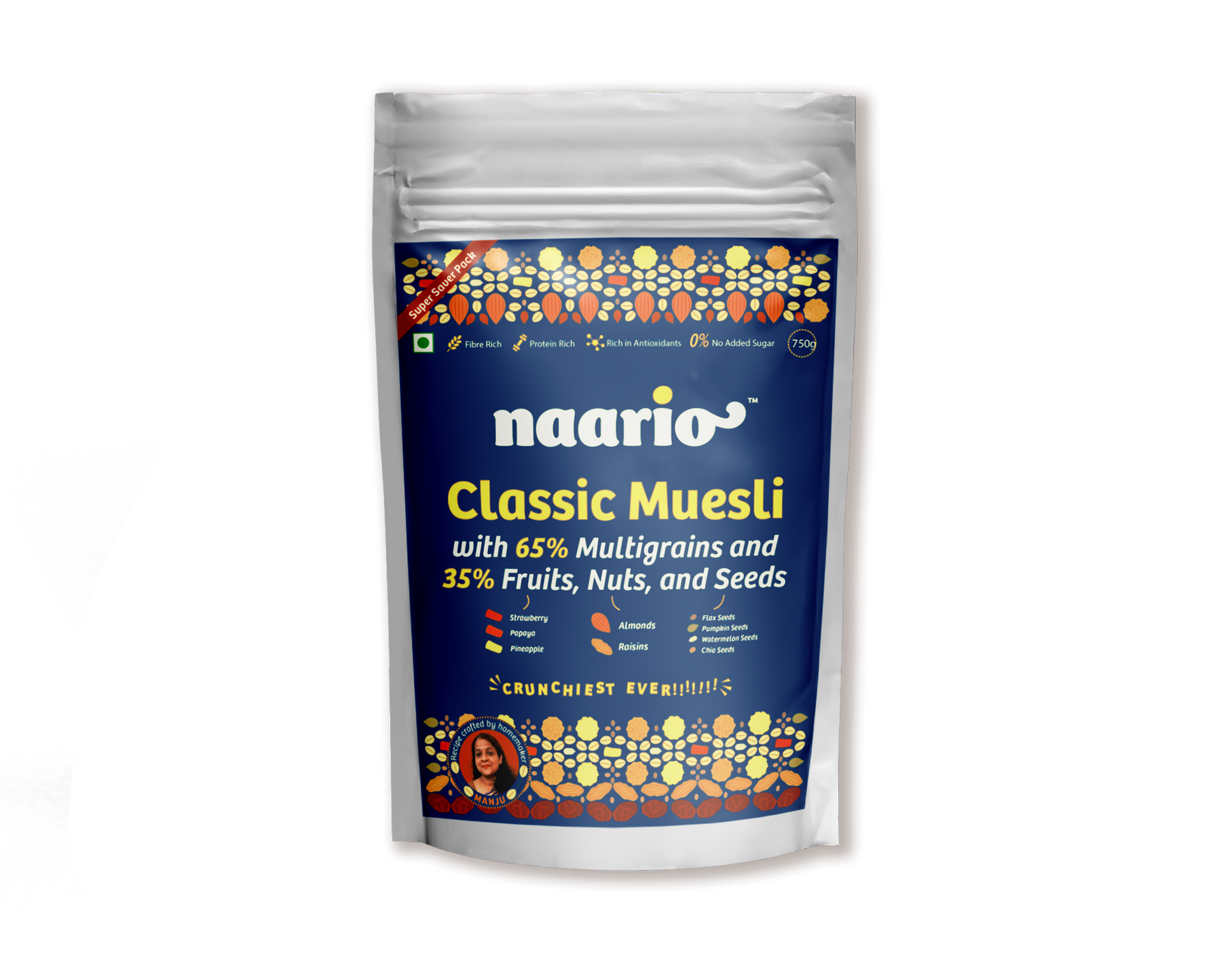 Naario Classic Muesli (250-750gms)
