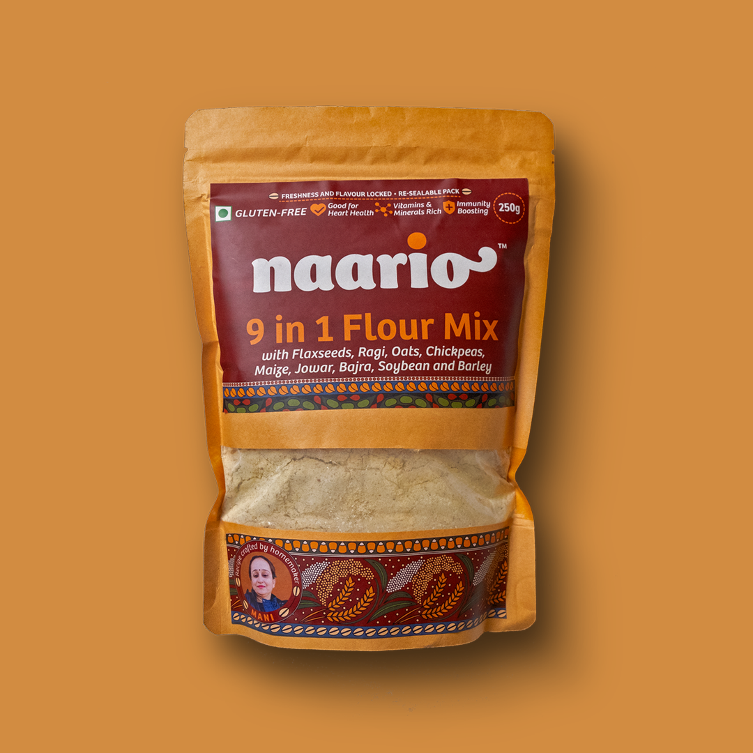 Naario 9-in-1 Flour (Atta) Mix