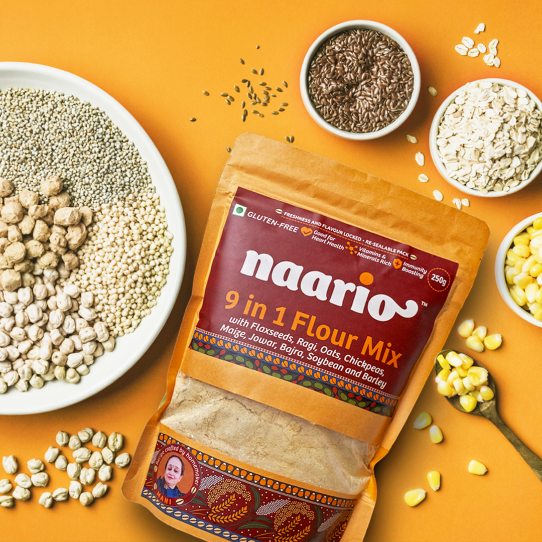Naario 9-in-1 Flour (Atta) Mix