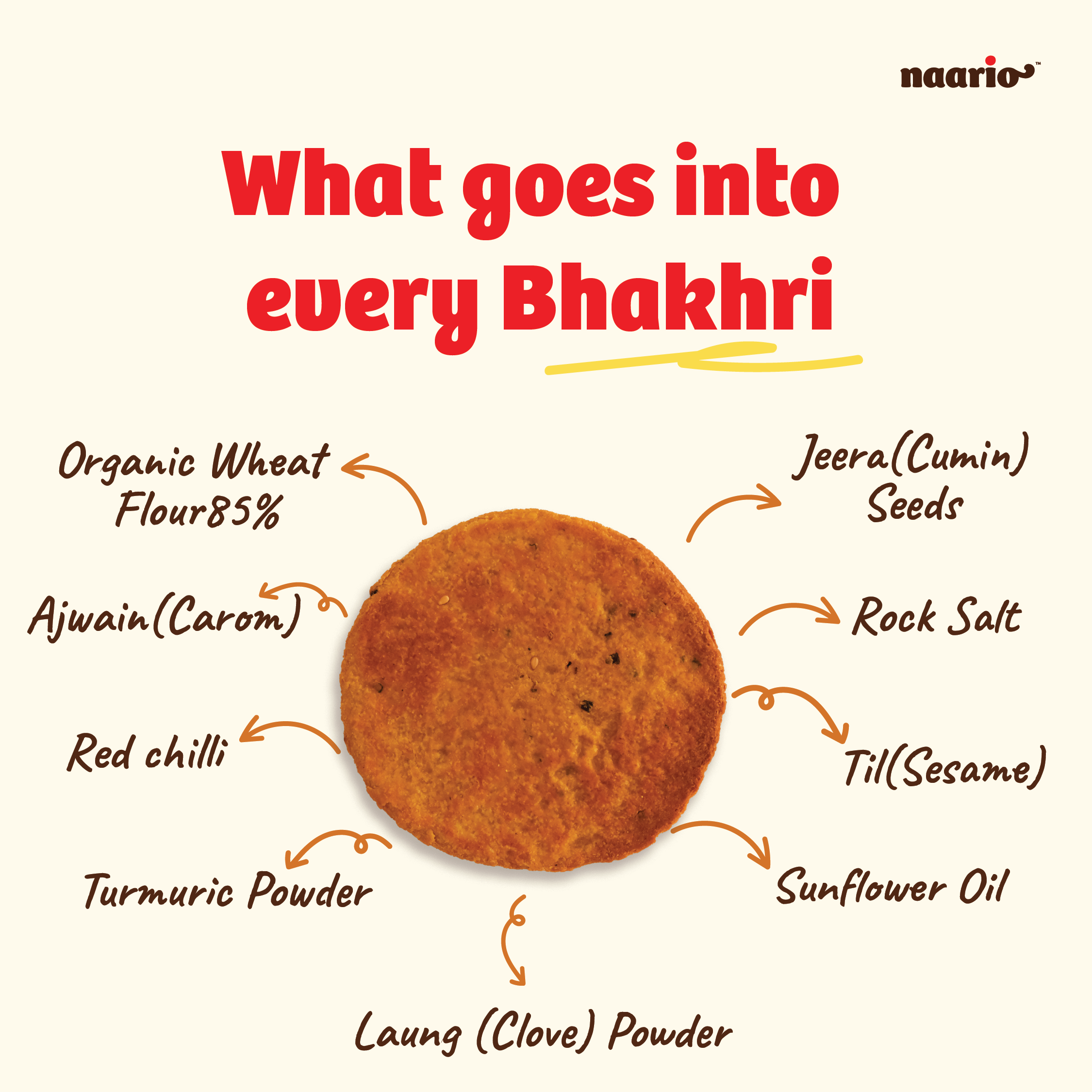 Bhakhri Snack Crackers