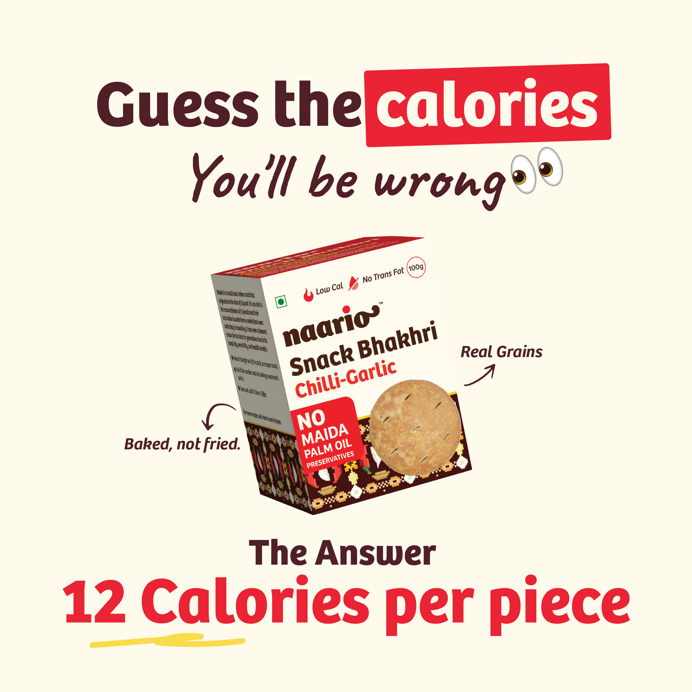 Bhakhri Snack Crackers