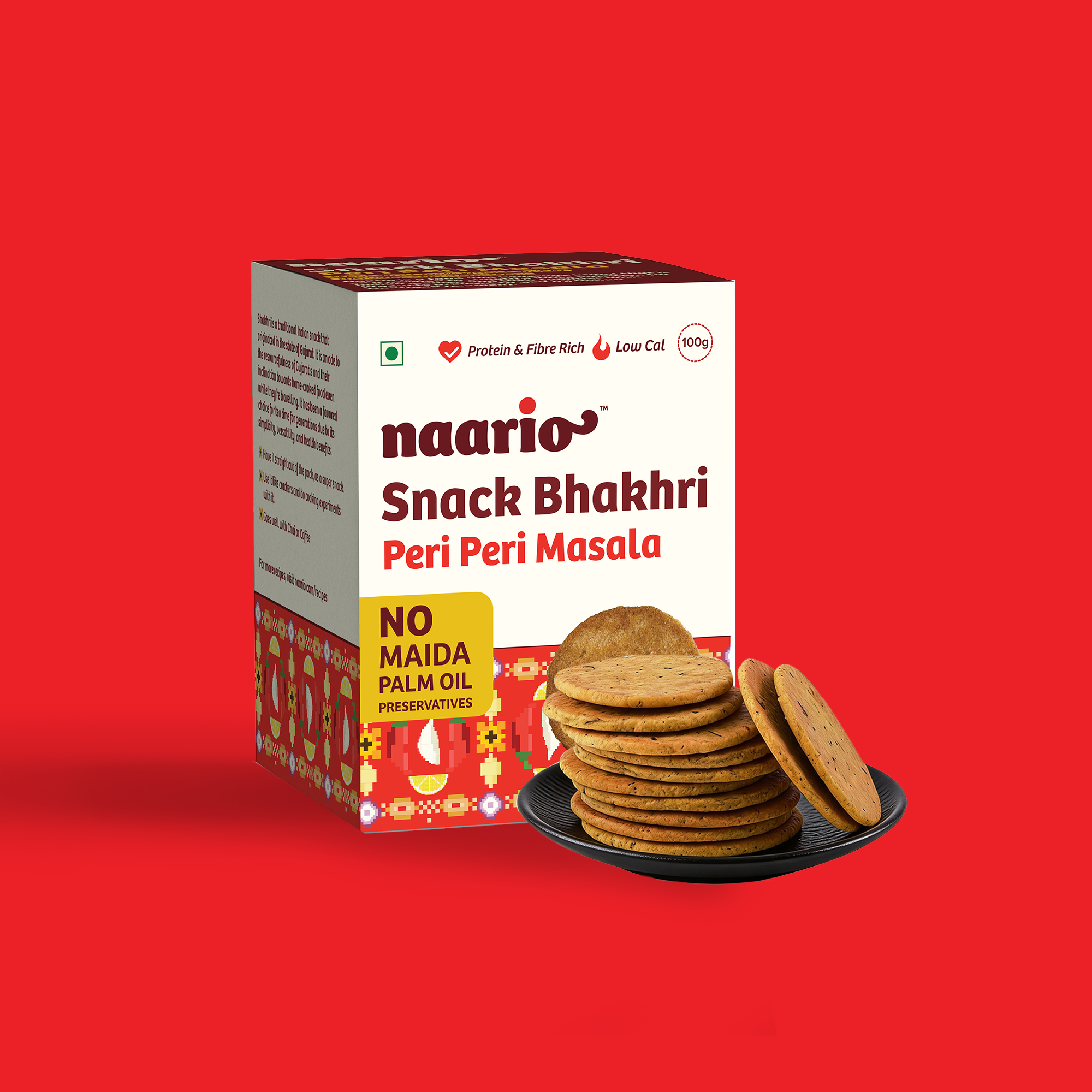Snack Bhakhri 100gm Bundles