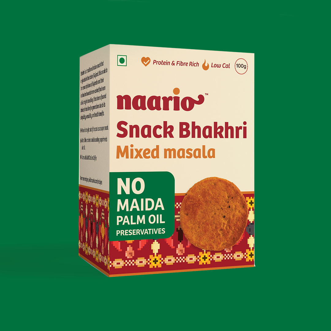Naario Snack Bhakhri 100gm Bundles
