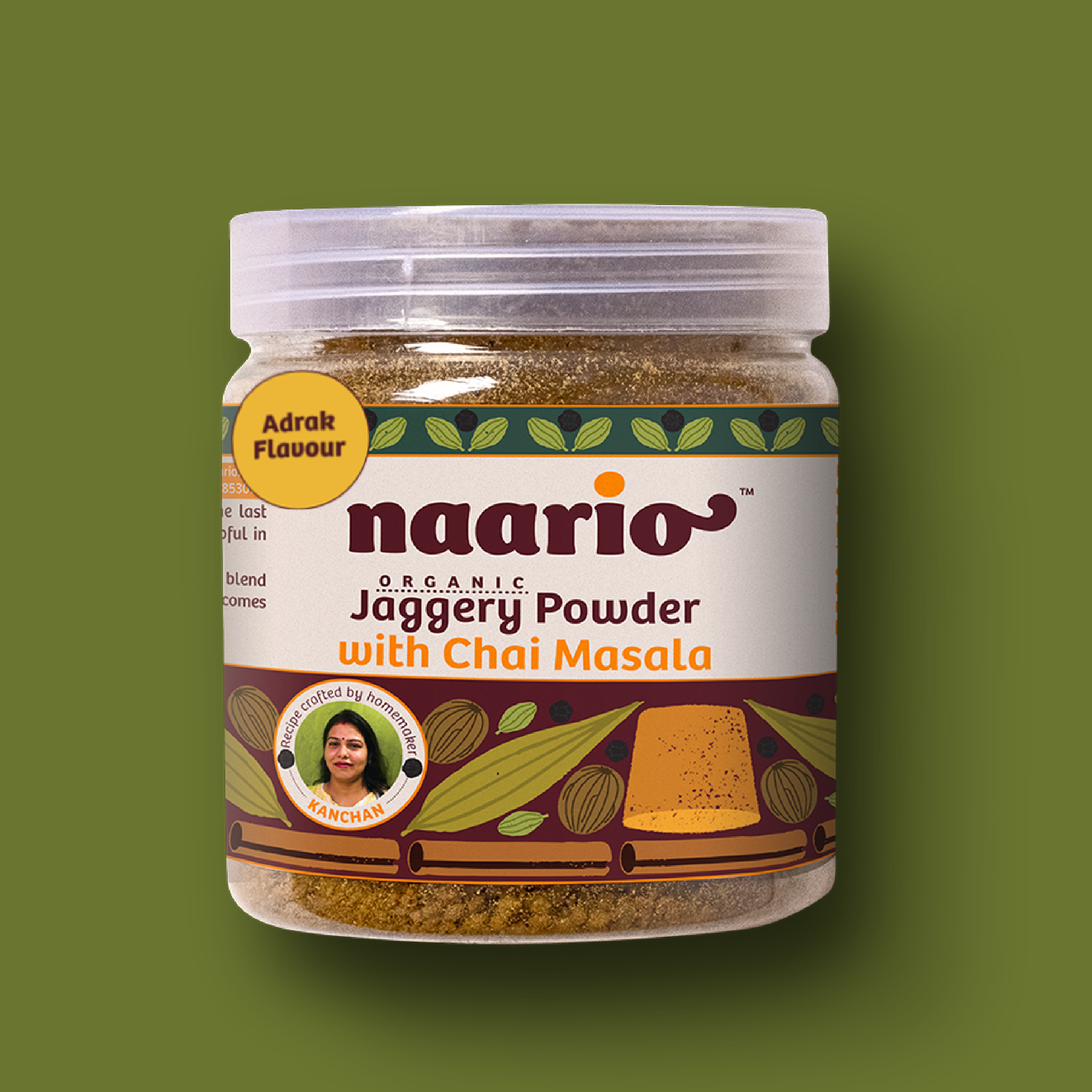 Naario Chai Masala with Jaggery Powder (Organic)