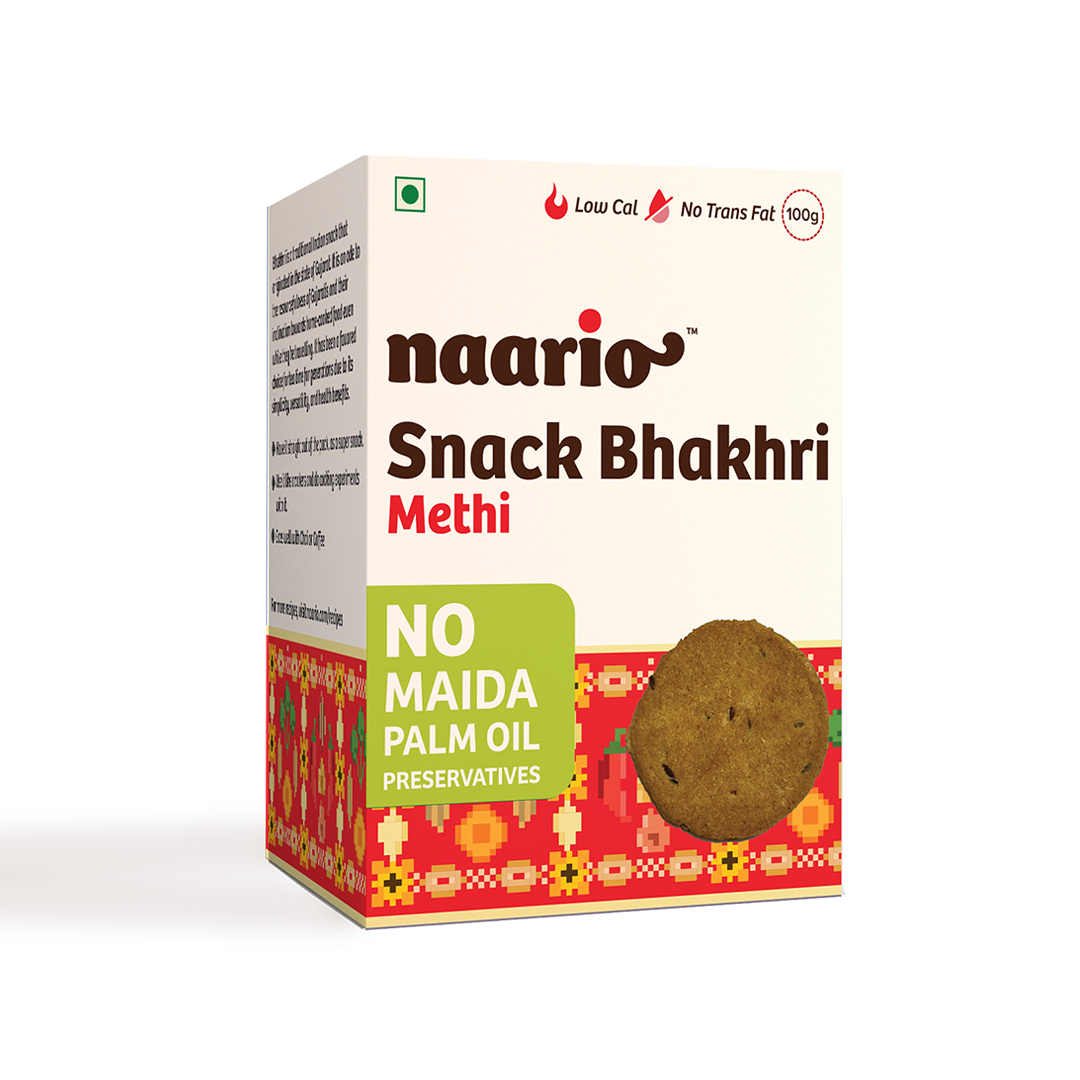 Naario Snack Bhakhri 100gm Bundles