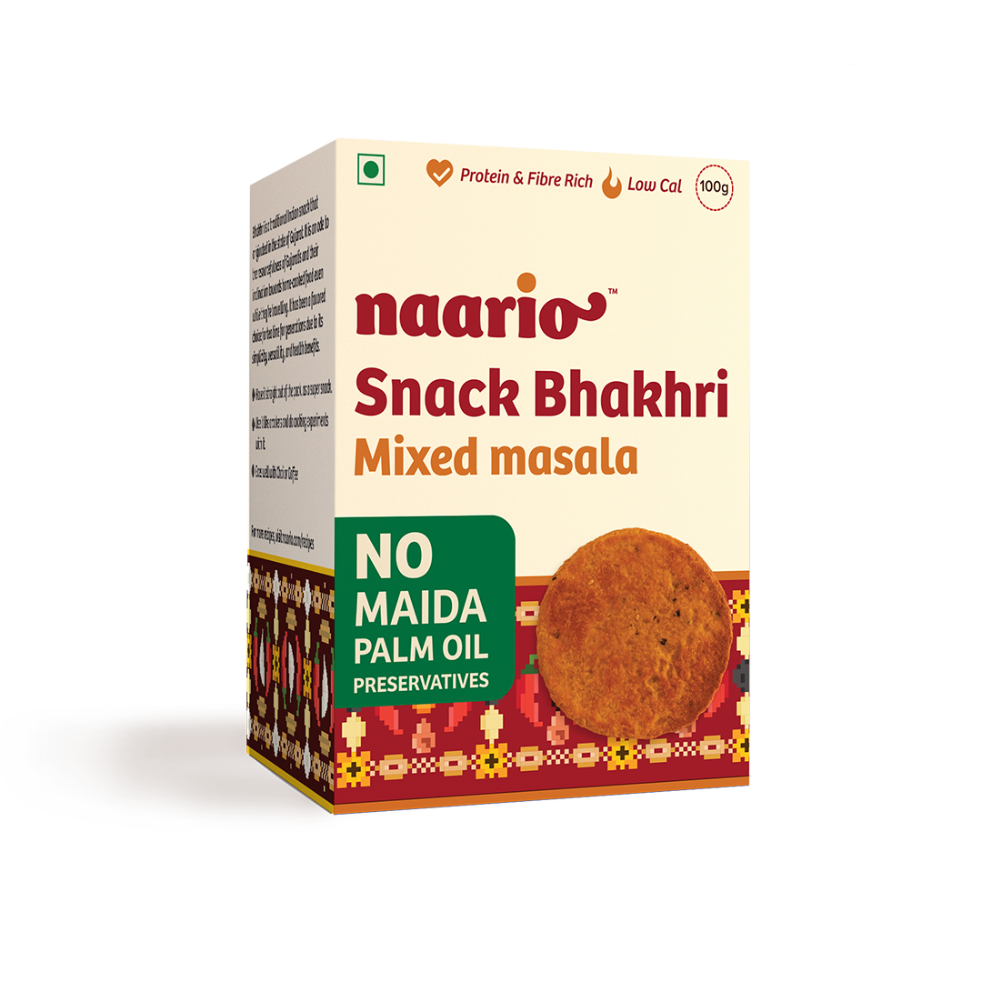 Naario Snack Bhakhri 100gm Bundles