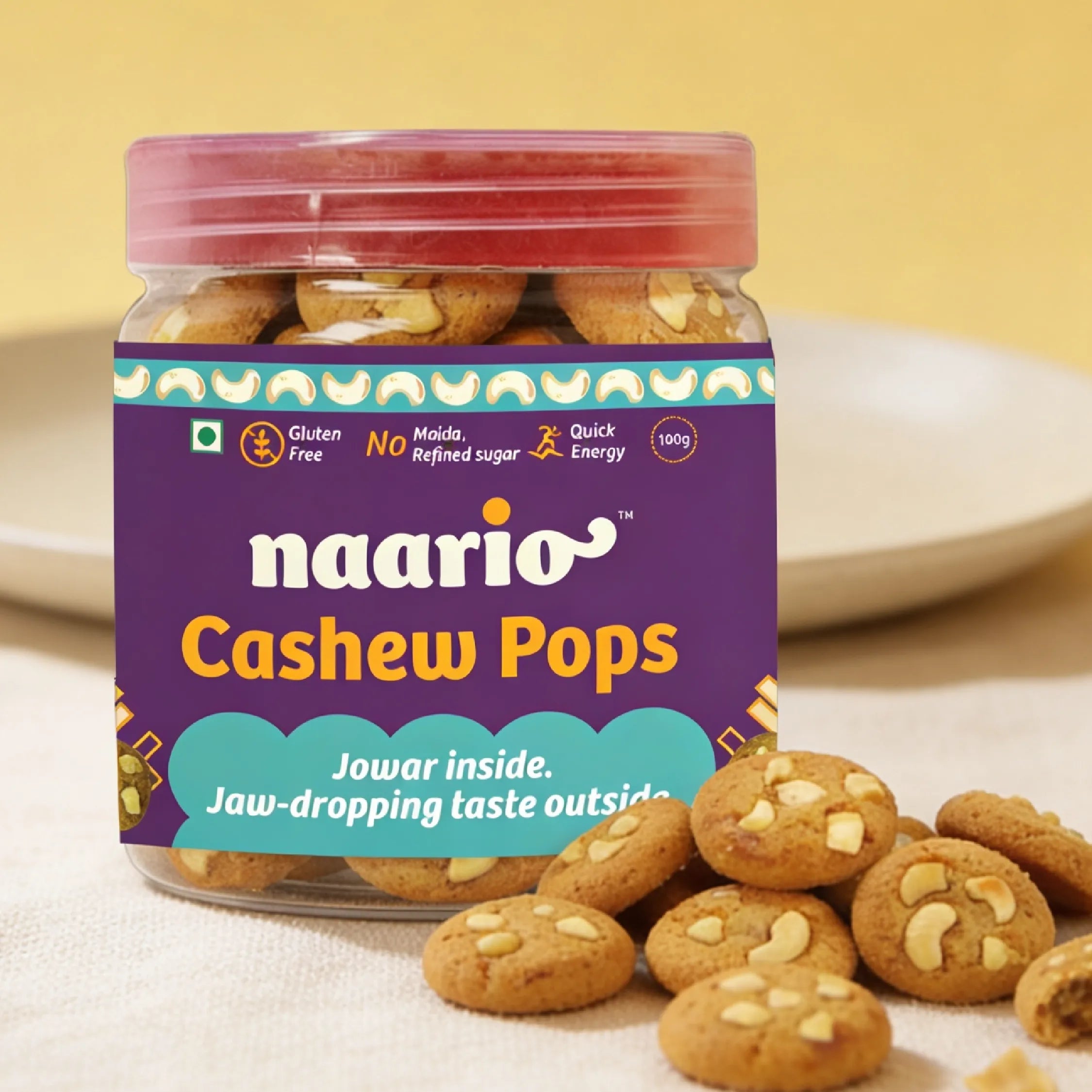 Jowar Cookie Pops