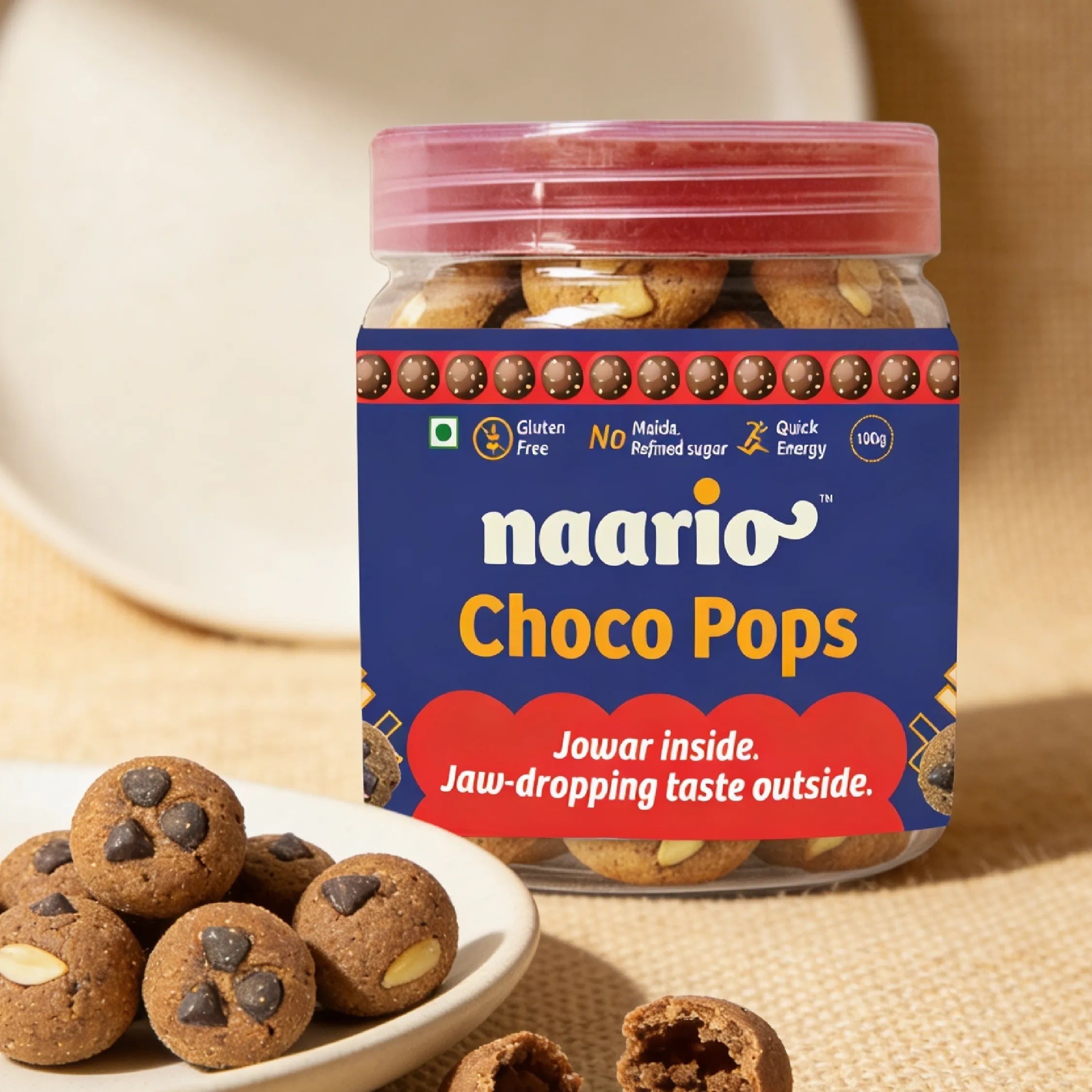 Jowar Cookie Pops