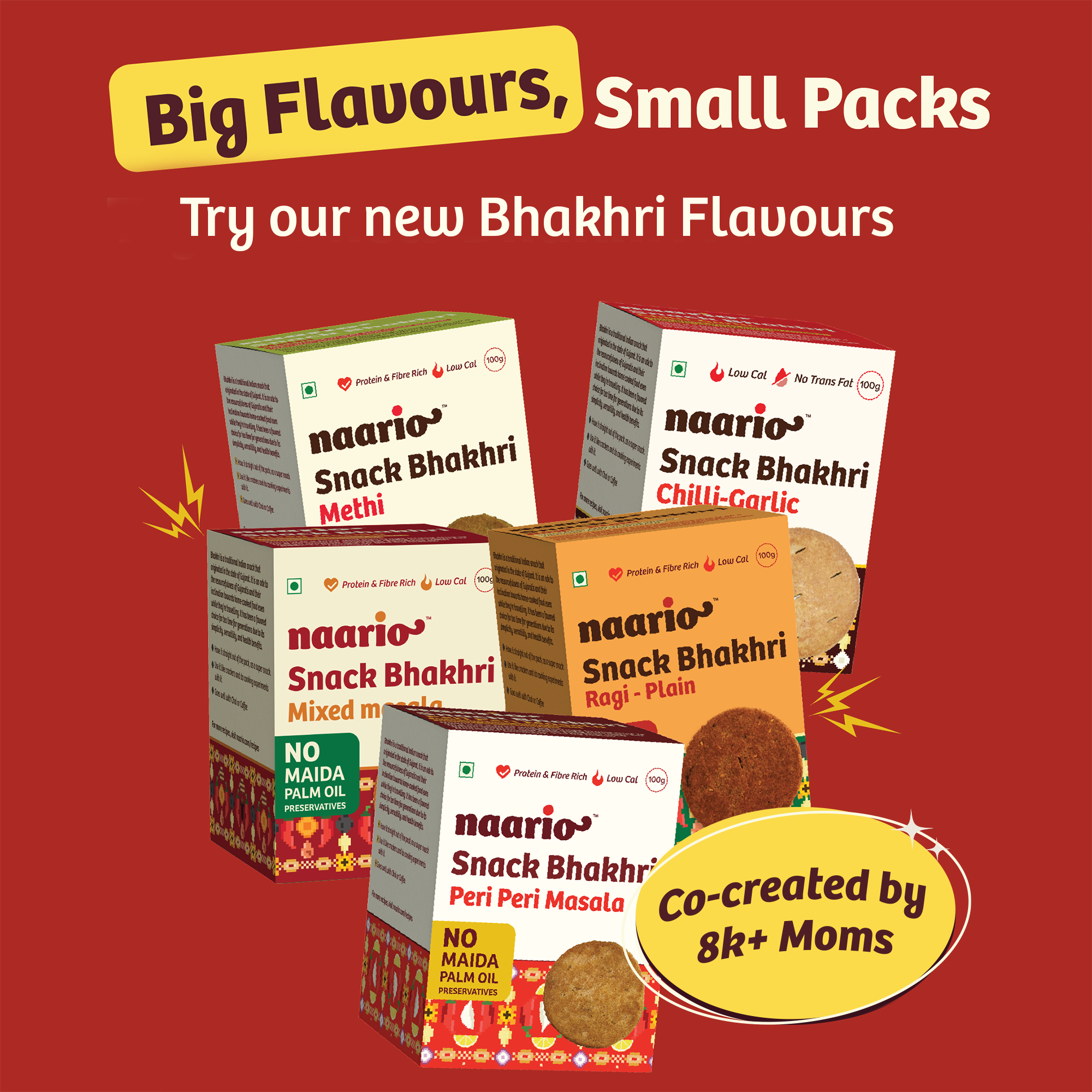 Bhakhri Snack Crackers
