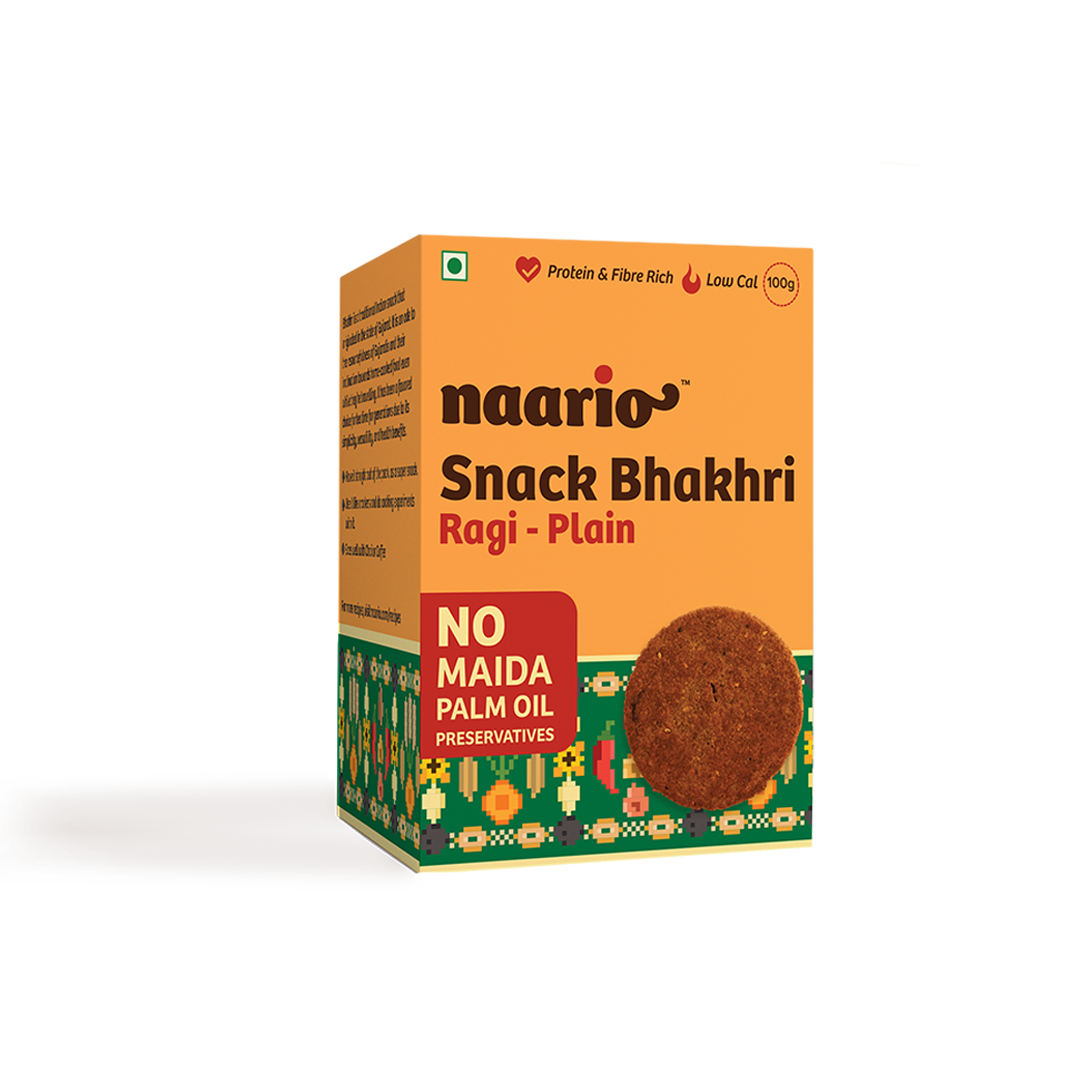 Naario Snack Bhakhri 100gm Bundles