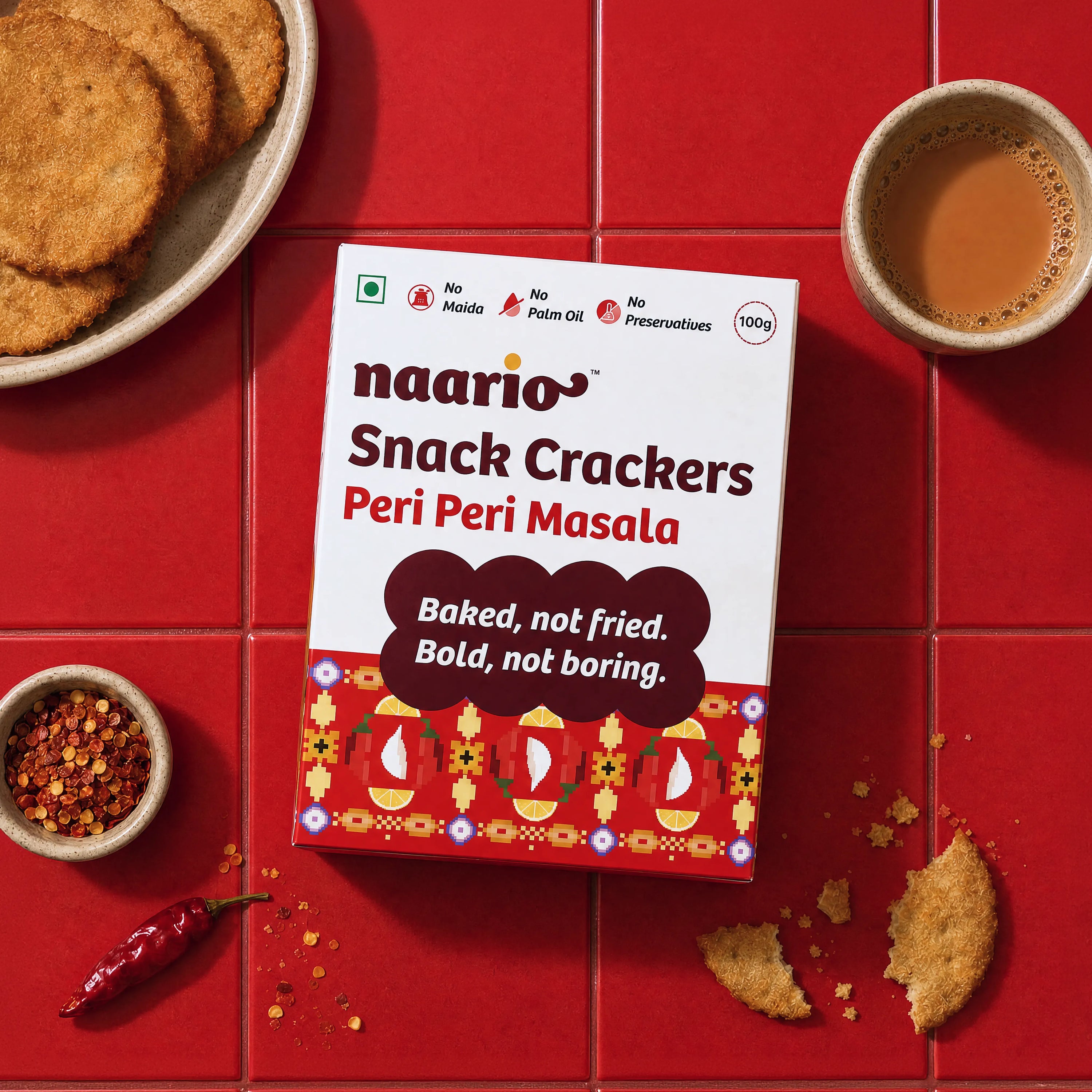 Bhakhri Snack Crackers