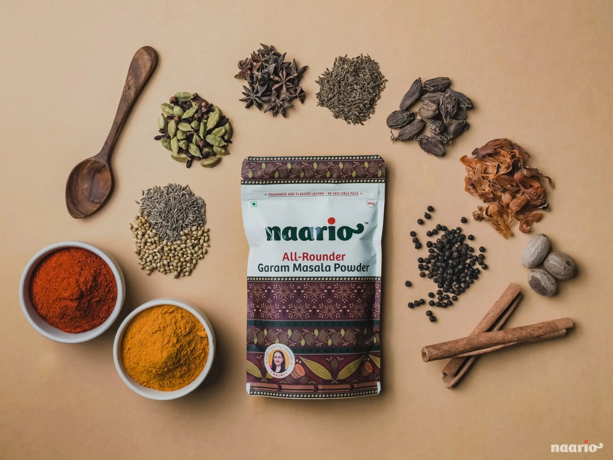 Naario Garam Masala 100gms