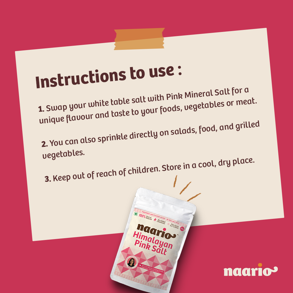 Naario Himalayan Pink salt