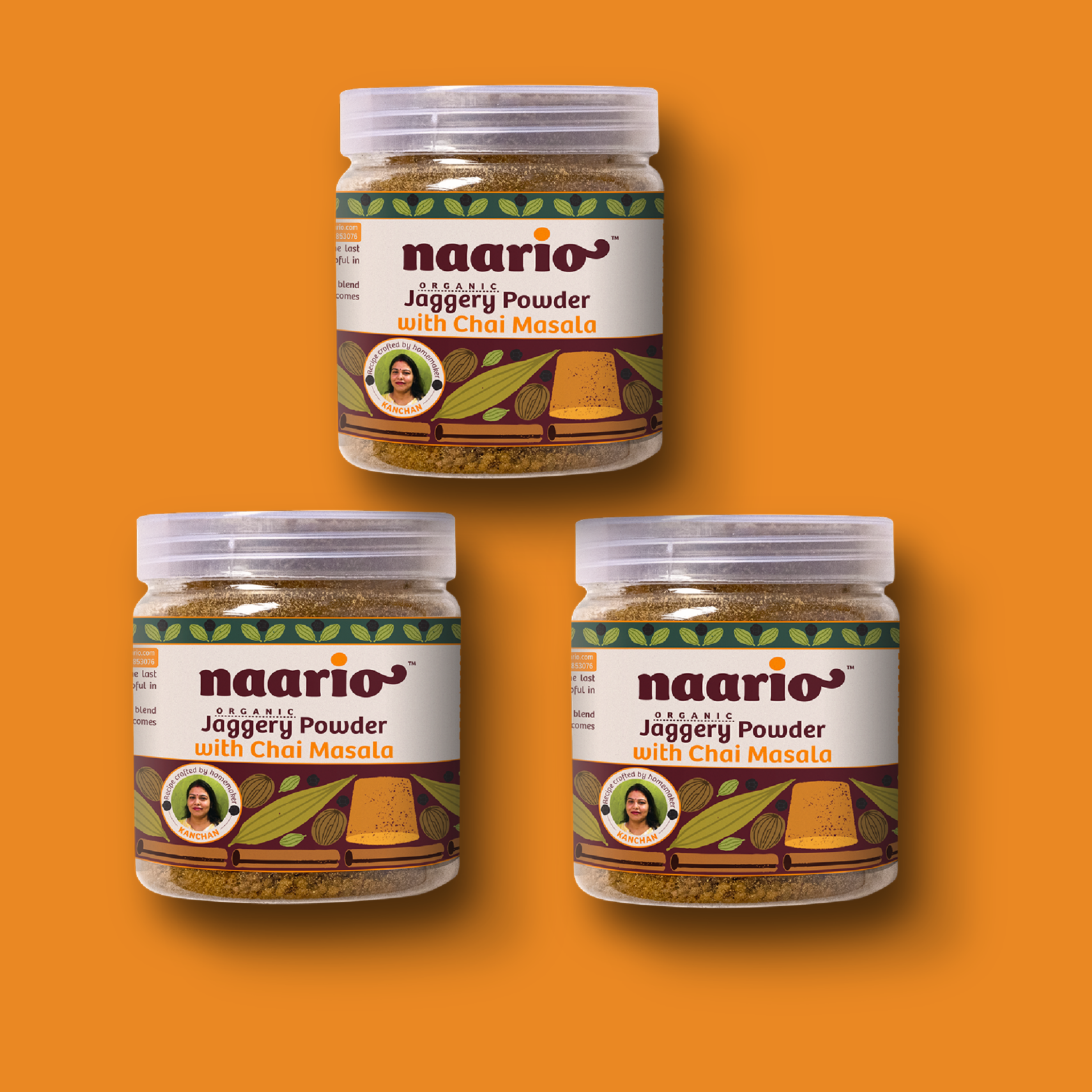 Naario Chai Masala with Jaggery Powder (Organic)